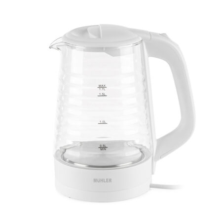 Кана електрическа Muhler WK-189G, 2200W, 1.7л. стъклена
