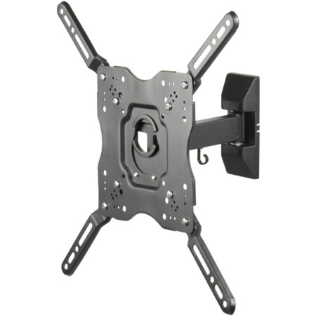 Vivanco 37978 Въртяща се TV стойка с едно рамо за екрани до 65 инча, VESA 400, max 35kg.